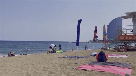 Nude Monika Fox Sunbathing On A Public Beach In Barcelona