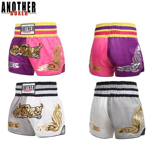 Anotherboxer topo calças de boxe impressão mma shorts kickboxing luta