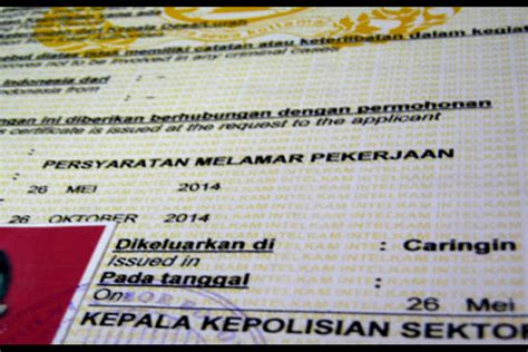 Biaya Dan Syarat Membuat SKCK 2023 Untuk Melamar Kerja