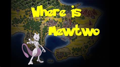 Where Is Mewtwo Pokemon Fire Red Leaf Green Youtube