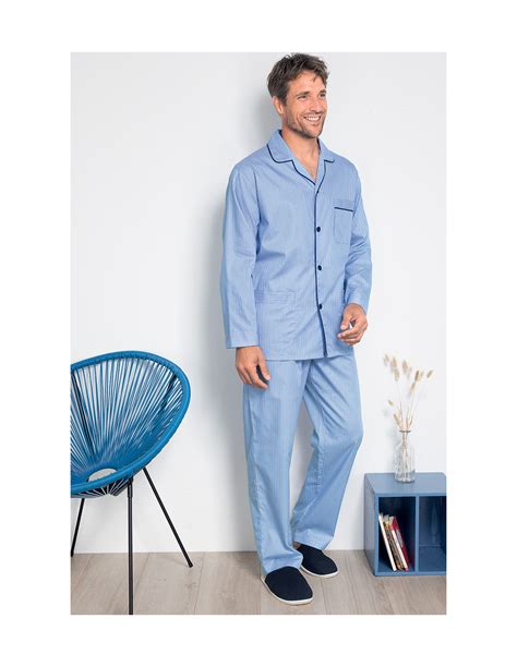 Pyjama Homme En Coton Made In France B Solfin