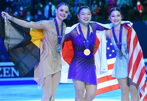 Mondiaux De Patinage Sans Les Russes La Japonaise Kaori Sakamoto En Or