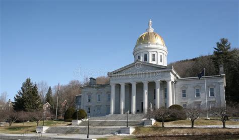 Vermont State Capitol The State Capitol Building In Montpelier Vermont