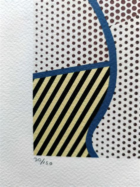 Roy Lichtenstein D Après Impression Offset Art Moderne Plazzart