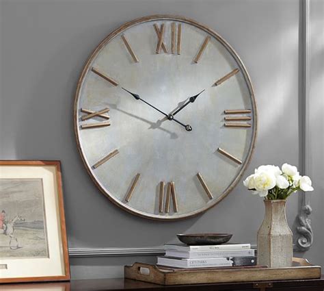 Gayle Wall Clock Pottery Barn