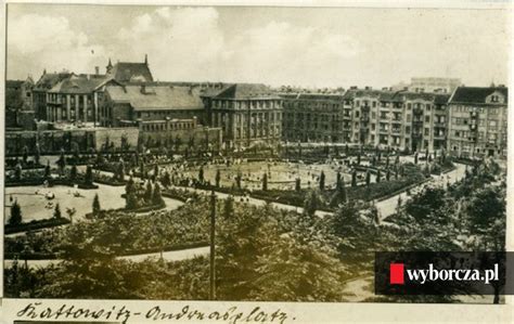 Tak wyglądał piękny reprezentacyjny plac w Katowicach przed II wojną