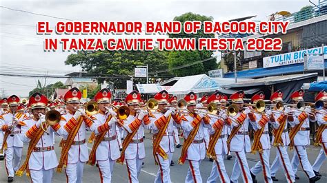 El Gobernador Band Of Bacoor City In Tanza Cavite Town Fiesta