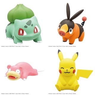 Bandai Pokemon Plamo Collection Quick Pikachu Battle Sleeping