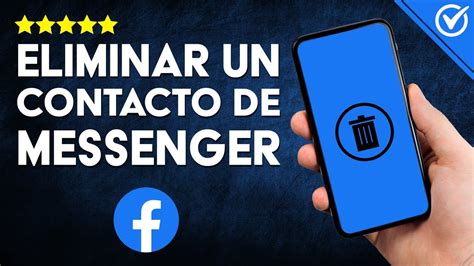 Cómo BORRAR CONTACTO de Messenger Facebook Paso a Paso para Deshacerte