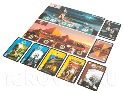 7 чудес (7 Wonders) | Купить настольную игру (обзор, отзывы, цена) в ...
