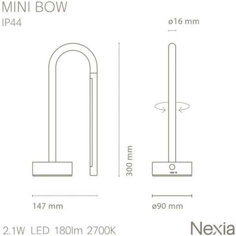 Bow Mini Nexia Portable Light Free Shipping Insmat