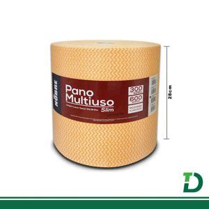 Pano Multiuso Nobre Slim Cm X M Laranja Tddistribuidora