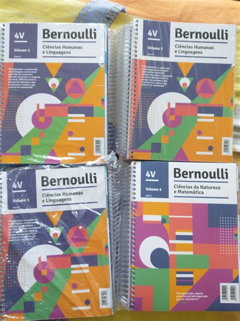 Apostilas Bernoulli Volume Unidades Livro Bernoulli Nunca Usado