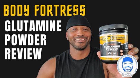 Body Fortress Pure Glutamine Review YouTube