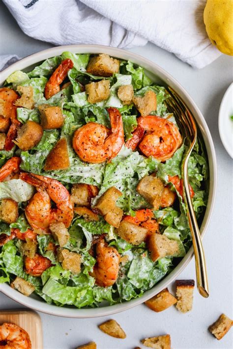 Shrimp Caesar Salad For The Love Of Gourmet