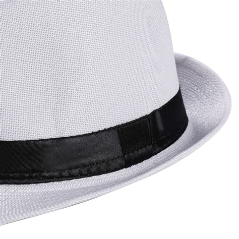 Babeyond 1920s Panama Fedora Hat Cap For Men Gatsby Hat For Men 1920s