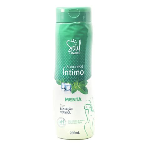 SABONETE INTIMO MENTA SOUL 200 ML Distribuidora Dos Cosmeticos Tudo