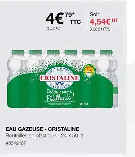 Promo Eau Gazeuse Cristaline Chez Costco ICatalogue Fr