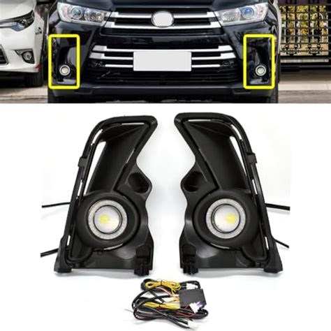 Amazon ECAHAYAKU LED Fog Light Fit For 2017 2019 Toyota Highlander