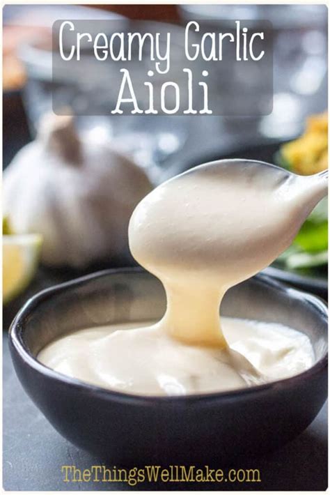 Best Easy Aioli Recipe Homemade Perfection 2023 Atonce