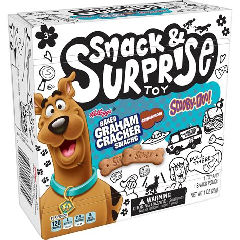 Kellogg S Scooby Doo Snack Surprise Cinnamon Baked Graham Cracker