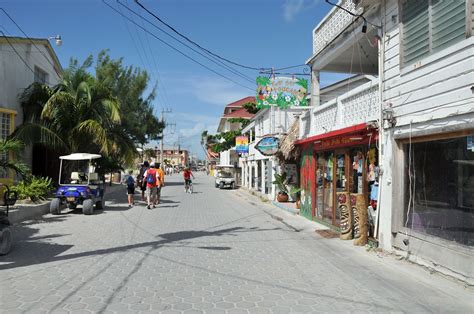 Front Street Downtown San Pedro Belize Capntoo Flickr