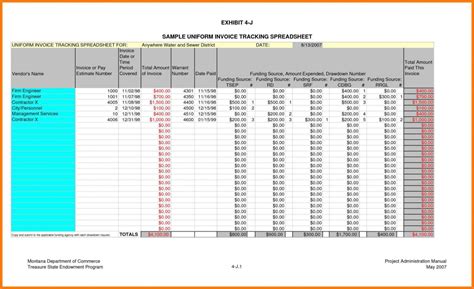 Spreadsheet Example Of Procurement Tracking Excel 365147 Loan Within Procurement Tracking