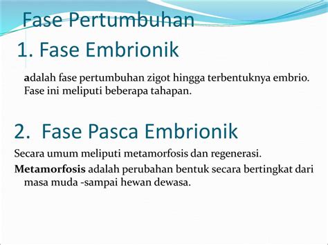 Pertumbuhan Dan Perkembangan Ppt Download