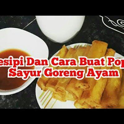 Resipi Dan Cara Buat Popia Sayur Goreng