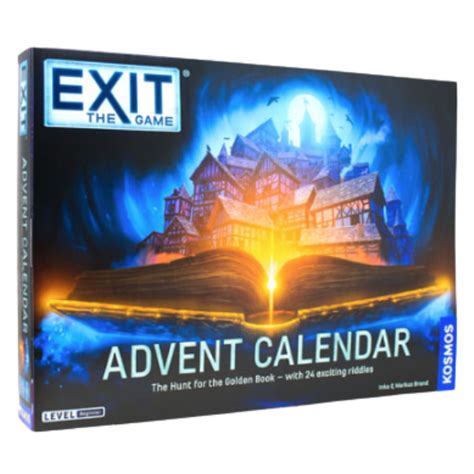 Exit Advent Calendar Hunt For The Golden Book Escape Rooms By ELUDE