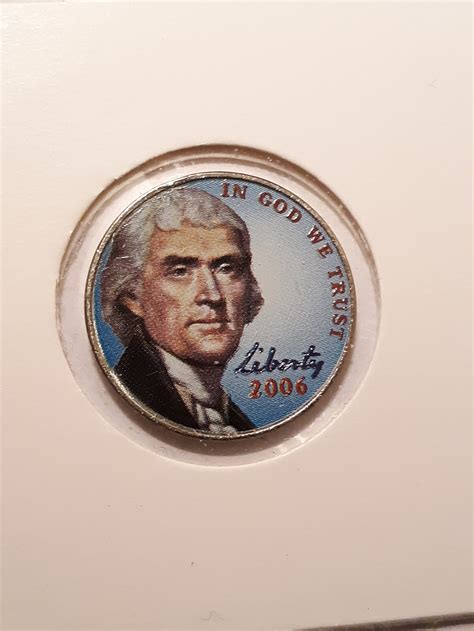 2006 P And D Thomas Jefferson Nickel Collection Au Etsy