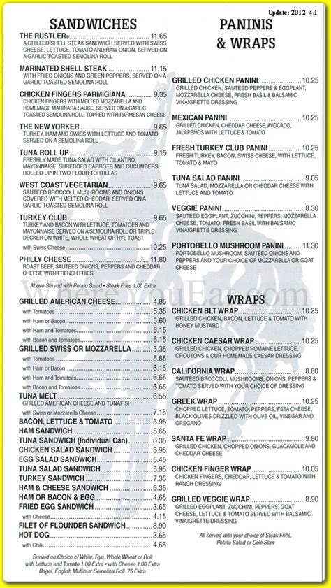 Jackson Hole Restaurant In Queens Official Menus Photos