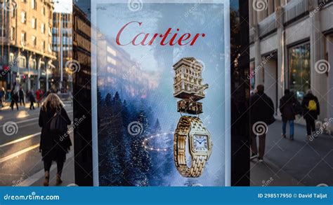 Cartier - a French Luxury Goods Manufacturer Editorial Image - Image of illustrative, elegance ...