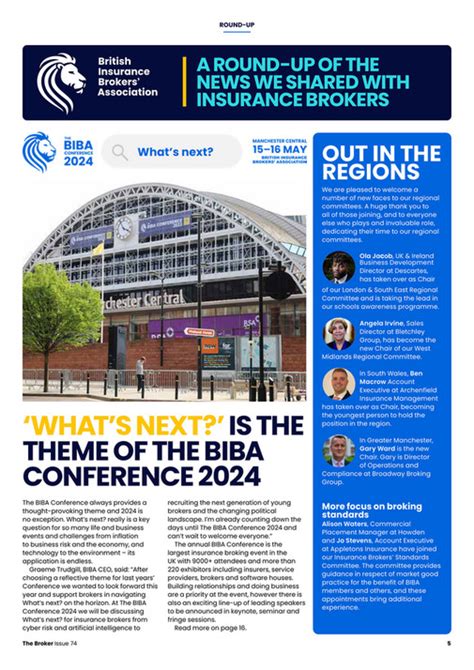 BIBA BIBA Broker Magazine February 2024 Page 4 5