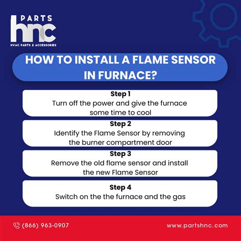 how to install flame sensor furnace