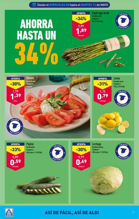 Folleto Aldi Semanal Al De Mayo Promochollos