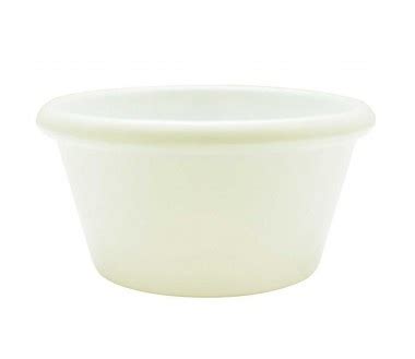 Ramekin De Onzas Color Blanco Hueso Pulgadas De Diametro