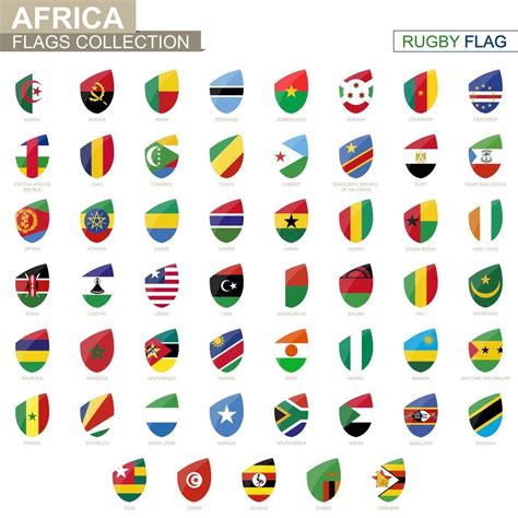 Countries Flags In Africa