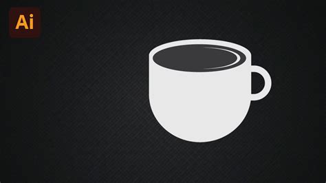 How Can Make Cup In Adobe Illustrator Adobe Illustrator Tutorial Youtube