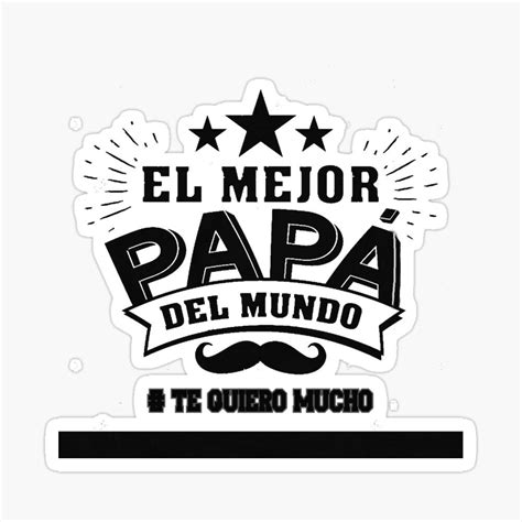Pegatina Con La Obra Feliz Di Del Padre De Darksiul