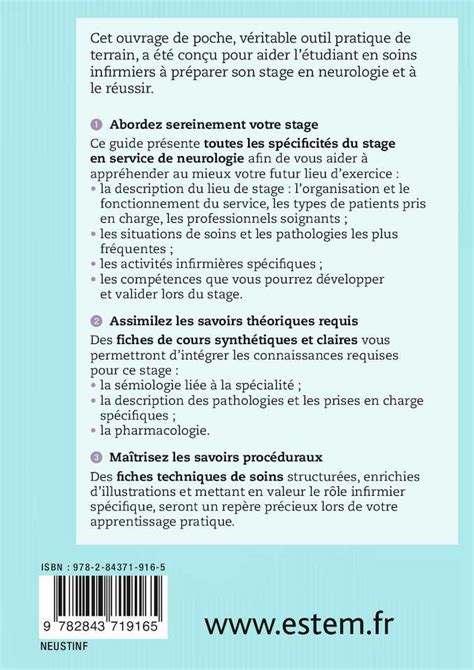 9782843718700 Réussir son stage infirmier en Neurologie CALAMEO