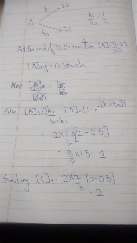 A First Order Reaction Is 75 Complete In 320s