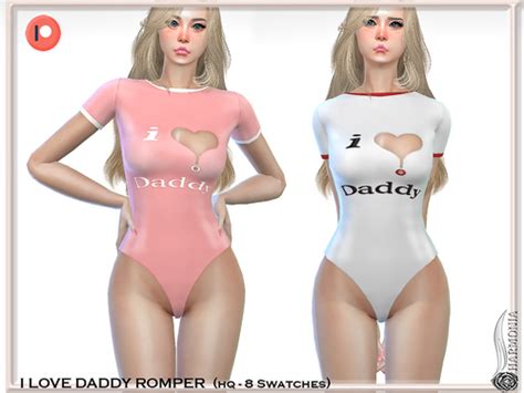 Ddlg ️ I Love Daddy Romper Clothing Loverslab