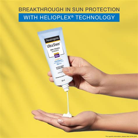 Neutrogena Ultrasheer Dry Touch Sunblock Spf Buy Neutrogena