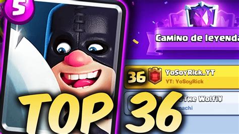 Top Del Mundo Con Verdugo Y Tornado Mejor Mazo Clash Royale