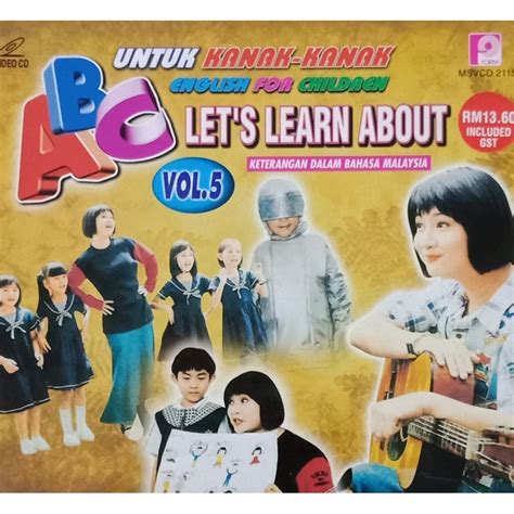 Abc English For Children Untuk Kanak Kanak Vol5 Vcd Hobbies And Toys