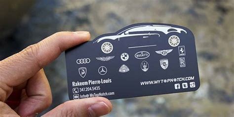 Modern Automotive Business Card Ideas And Examples