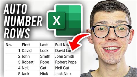 How To Automatically Number Rows In Excel Full Guide Youtube