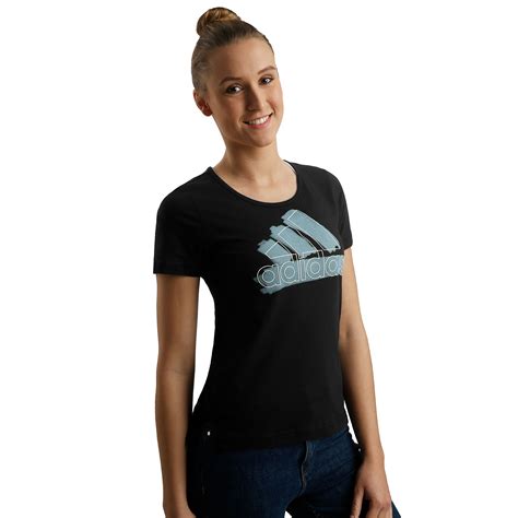 Adidas Badge Of Sports Special T Shirt Damen Schwarz Hellblau Online