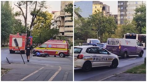 B365 ALERTĂ Accident pe Calea Dorobanților din București O dubă și